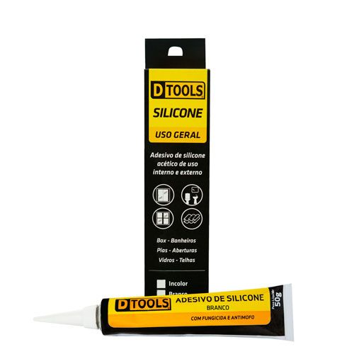 Silicone Preto Gramas Blister Dtools