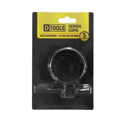KIT SERRA COPO 5 PEÇAS - DTOOLS