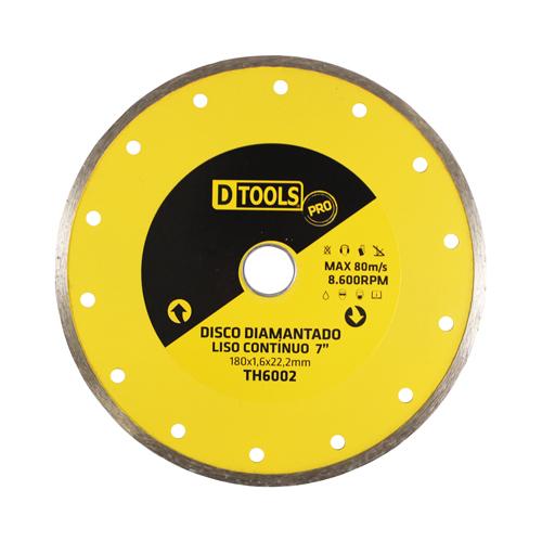 DISCO DIAMANTADO TURBO PRO 7'' - DTOOLS