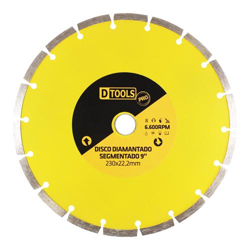 DISCO DIAMANTADO SEGMENTADO PRO 7'' - DTOOLS