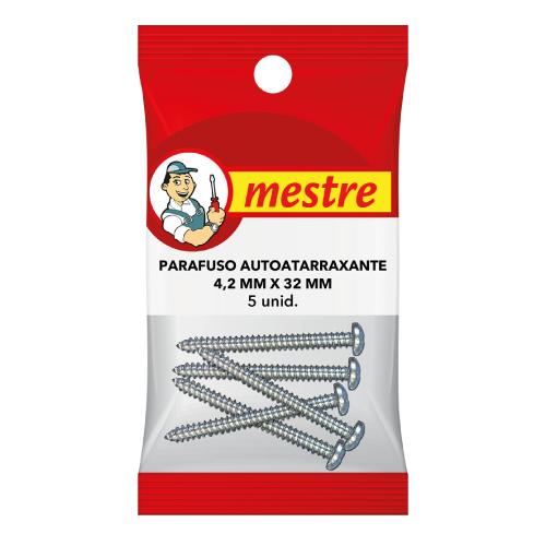 PARAFUSO AUTO ATARRAXANTE 4,8 X 38MM - MESTRE