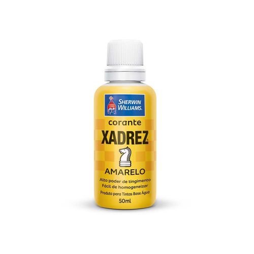 Corante Líquido Xadrez Amarelo 50ml - Mundo Graffiti