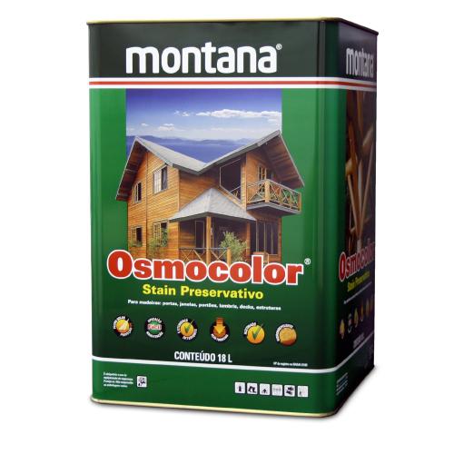 OSMOCOLOR STAIN TRANSPARENTE - LATA 18 LITROS - MONTANA