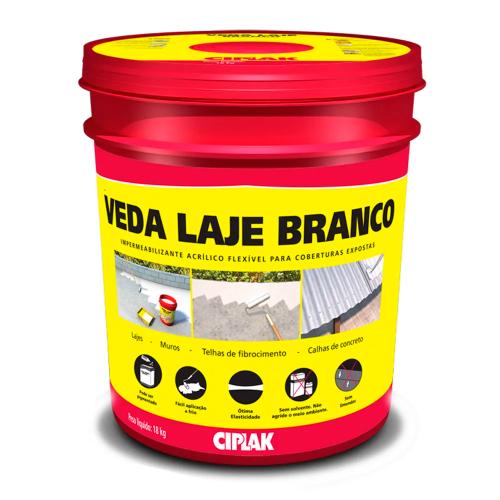 VEDA LAJE BRANCO 18 LITROS - CIPLAK